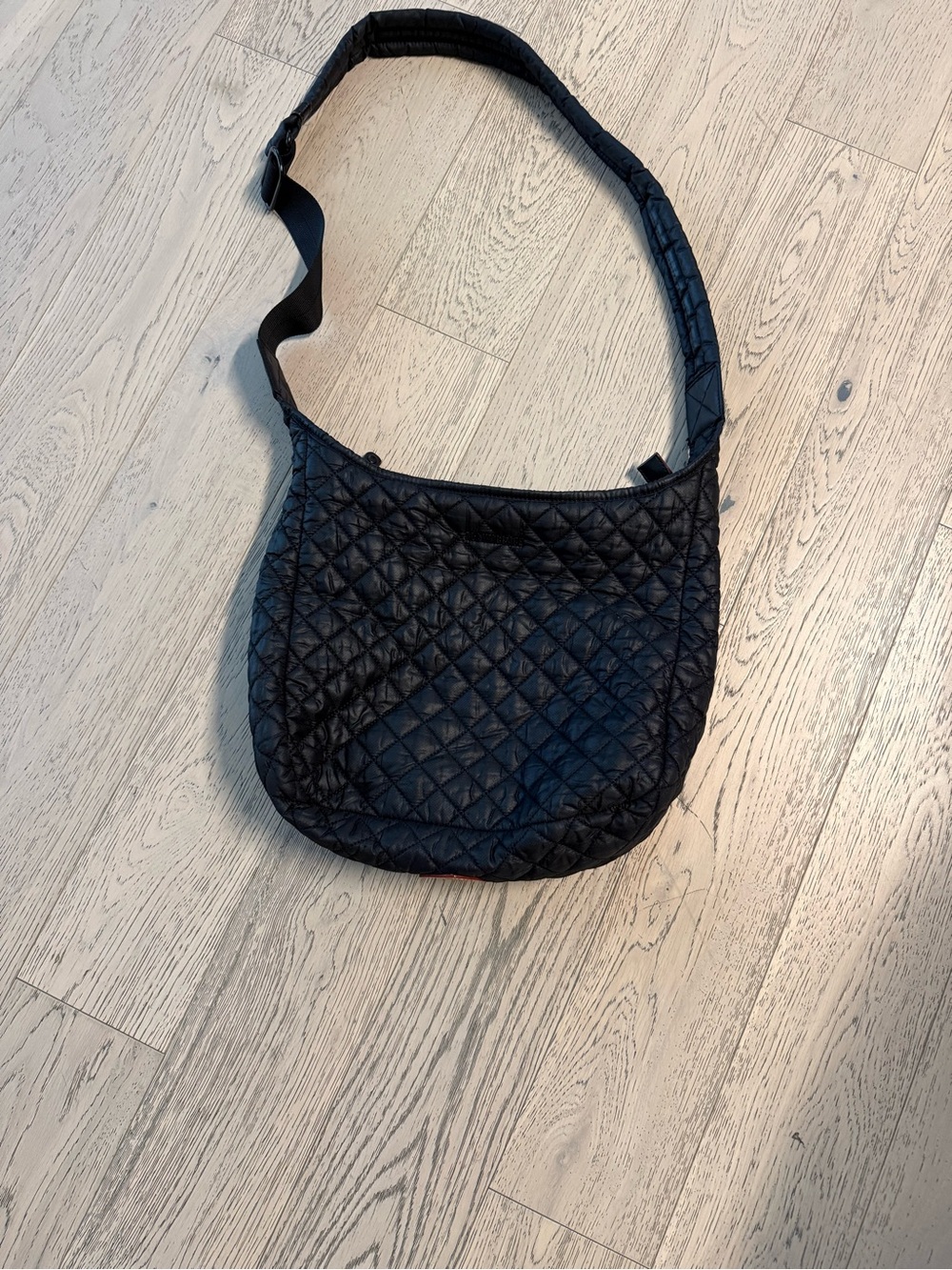 MZ Wallace Black Quilted Shoulder/Crossbody Bag